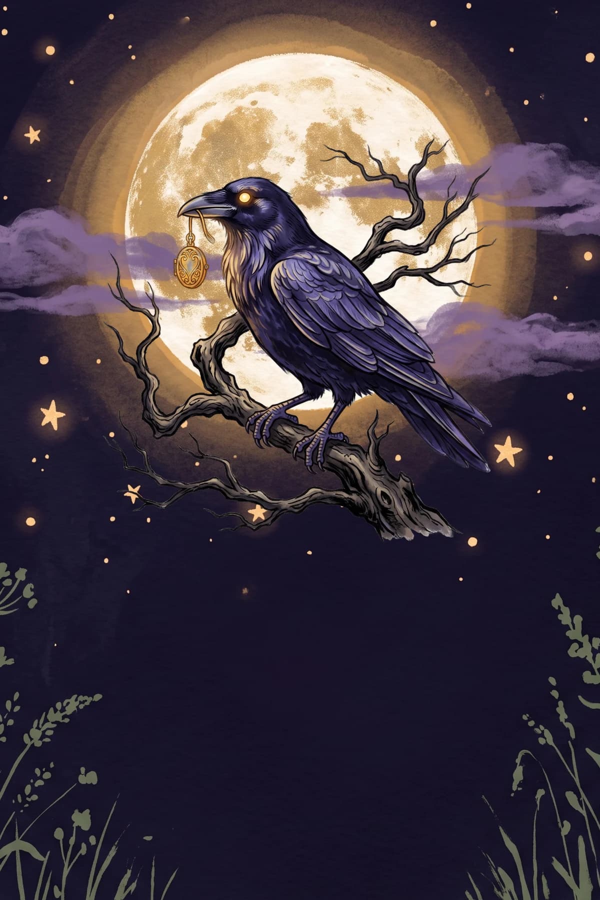 O Corvo — a carta do familiar de Jaya Aurora